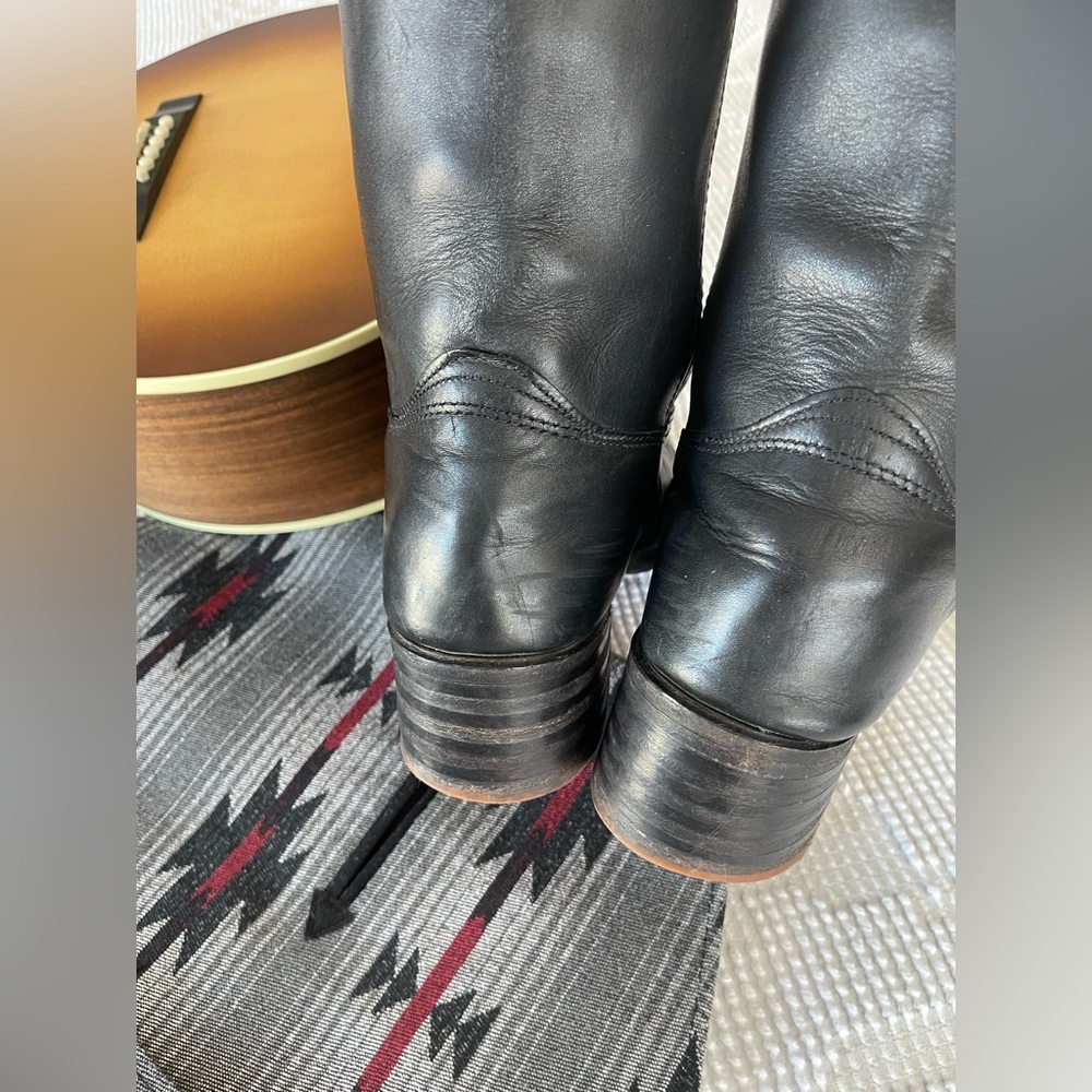FRYE | Black Campus Boots 14L - Picture 5 of 8